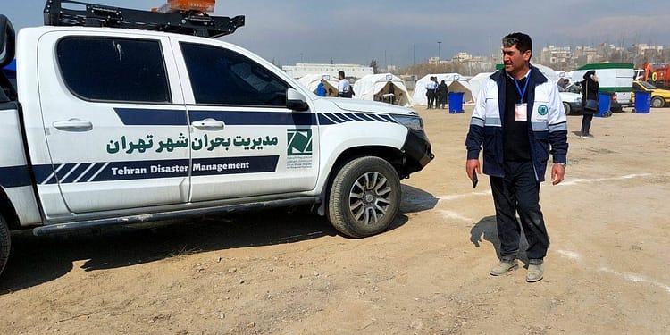 آمادگی ستاد مدیریت بحران شهرداری منطقه یک در مانور زلزله شهر تهران